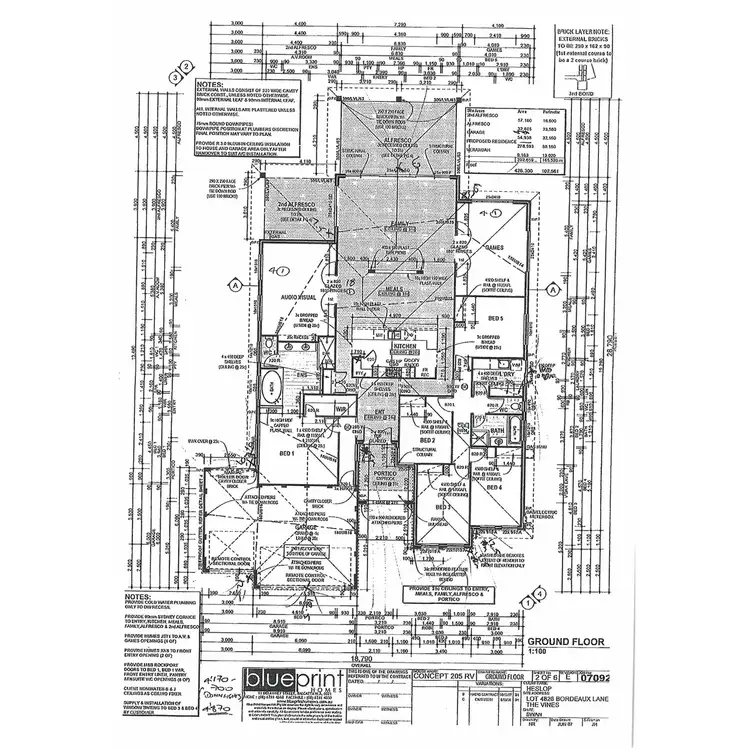 Floorplan of Homely house listing, 94 Bordeaux Lane, The Vines WA 6069