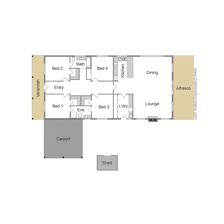 Floorplan of Homely house listing, 10 Links Road, Mansfield VIC 3722