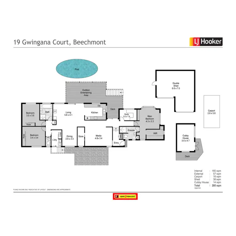 Floorplan of Homely house listing, 19-21 Gwingana Court, Beechmont QLD 4211
