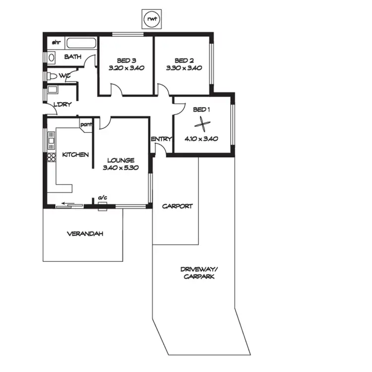 Floorplan of Homely house listing, 4 Aurama Street, Holden Hill SA 5088