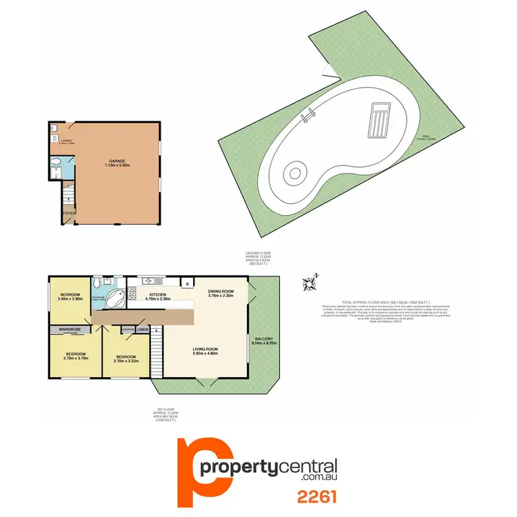 Floorplan of Homely house listing, 51 Henry Parkes Drive, Berkeley Vale NSW 2261