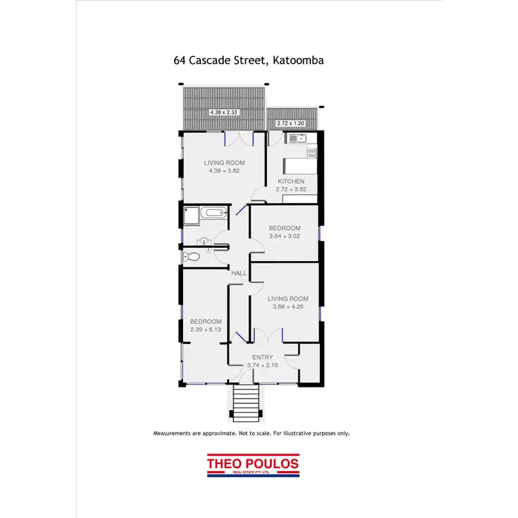 Floorplan of Homely house listing, 64 Cascade Street, Katoomba NSW 2780