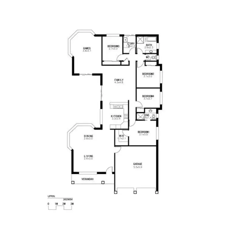 Floorplan of Homely house listing, Address available on request