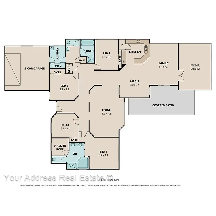 Floorplan of Homely house listing, 63 Heritage Boulevard, Heritage Park QLD 4118