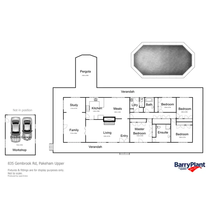 Floorplan of Homely house listing, 835 Gembrook Road, Pakenham Upper VIC 3810