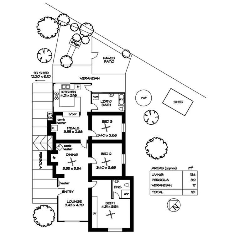 Floorplan of Homely house listing, 37 Princes Highway, Kanmantoo SA 5252