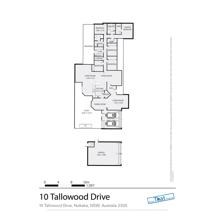 Floorplan of Homely house listing, 10 Tallowood Drive, Nulkaba NSW 2325