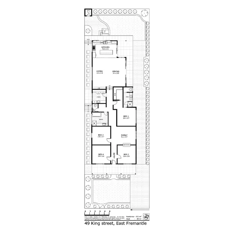 Floorplan of Homely house listing, 49 King Street, East Fremantle WA 6158