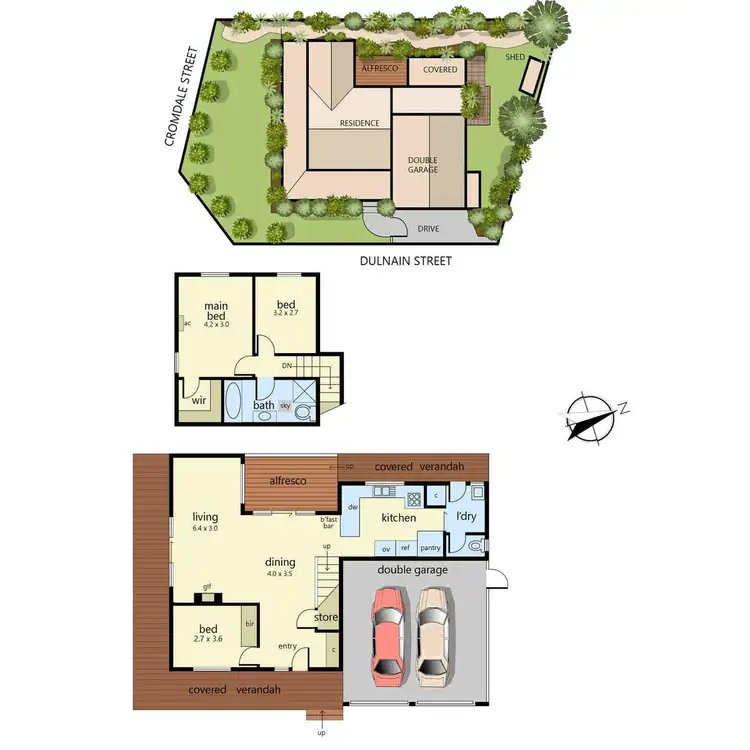 Floorplan of Homely house listing, 1 Dulnain Street, Mount Martha VIC 3934