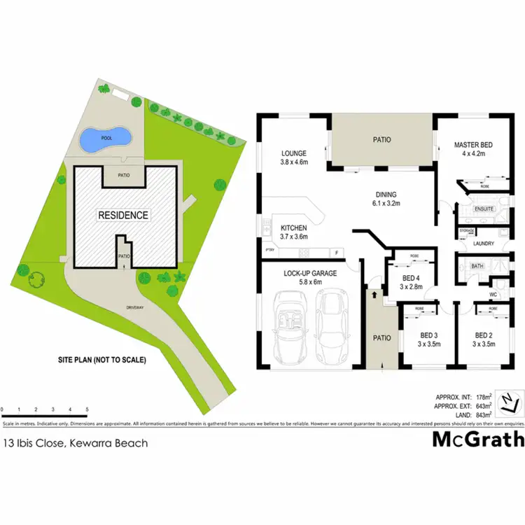 Floorplan of Homely house listing, 13 Ibis Close, Kewarra Beach QLD 4879
