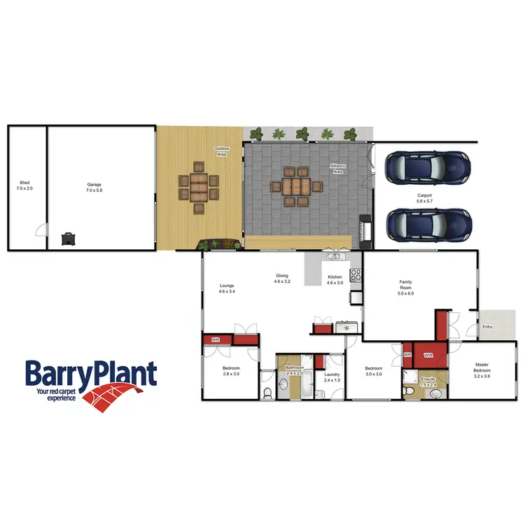Floorplan of Homely house listing, 29 Bellarine Circuit, Morwell VIC 3840