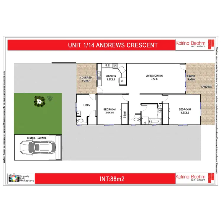 Floorplan of Homely unit listing, 1 & 2/14 Andrews Crescent, Goonellabah NSW 2480