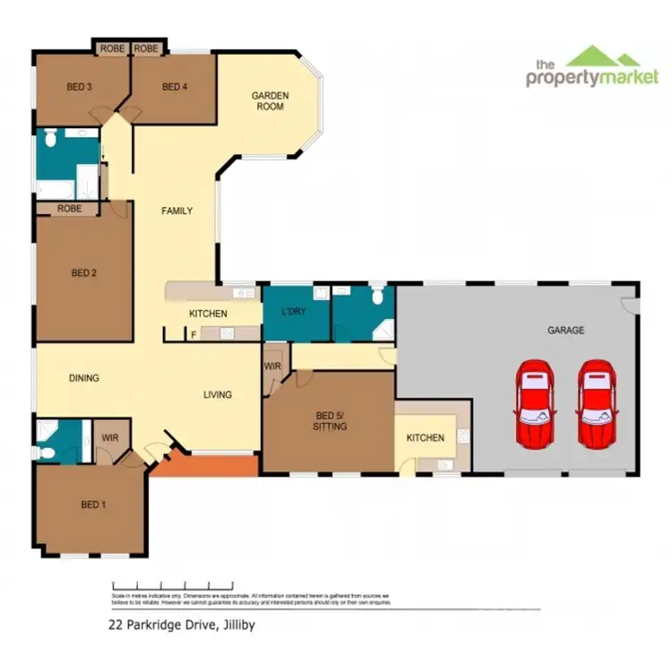 Floorplan of Homely rural property listing, 22 Parkridge Drive, Jilliby NSW 2259