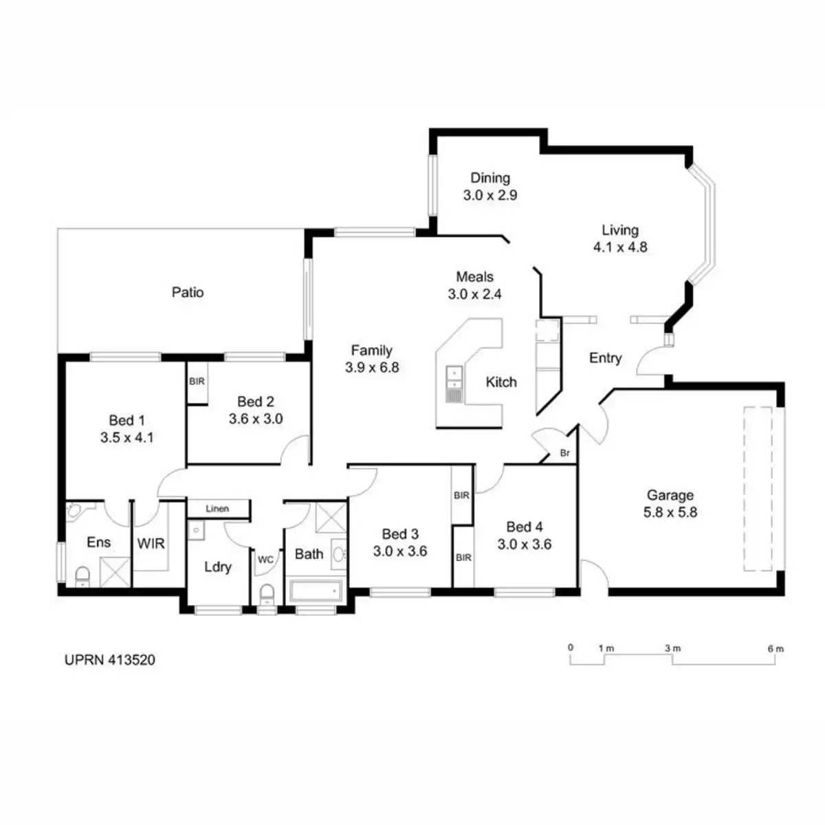 Floorplan of Homely house listing, 9 Opaline Close, Brinsmead QLD 4870