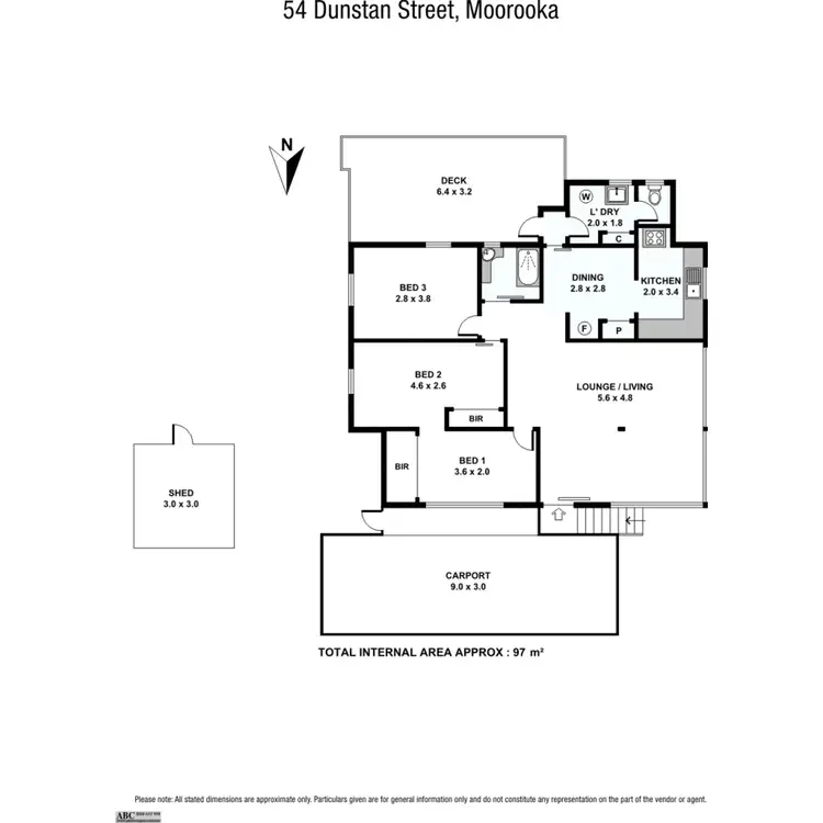 Floorplan of Homely house listing, 54 Dunstan Street, Moorooka QLD 4105