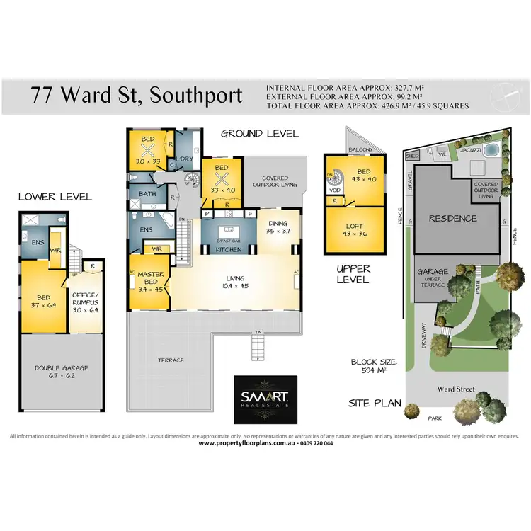 Floorplan of Homely house listing, 77 Ward Street, Southport QLD 4215