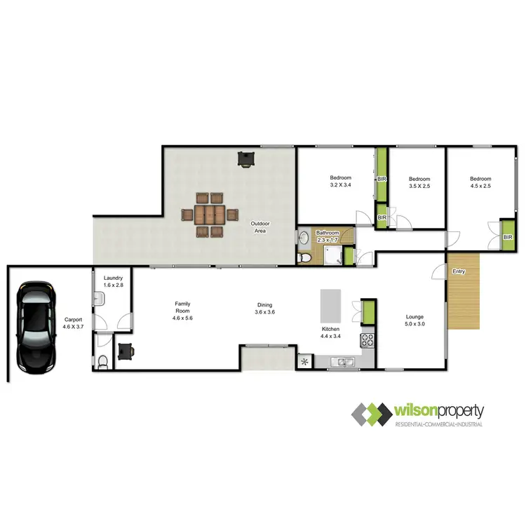 Floorplan of Homely house listing, 101 Gordon Street, Traralgon VIC 3844