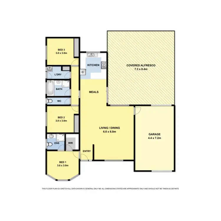 Floorplan of Homely house listing, 11 Lochard Drive, Torquay VIC 3228