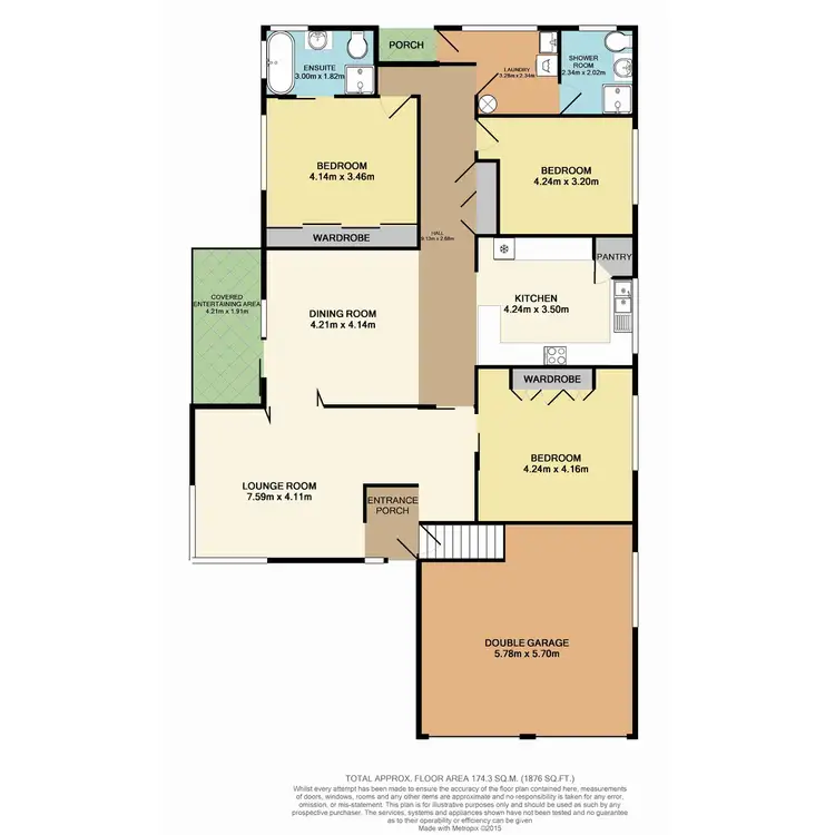 Floorplan of Homely house listing, 43 Yimbala Street, Killarney Vale NSW 2261