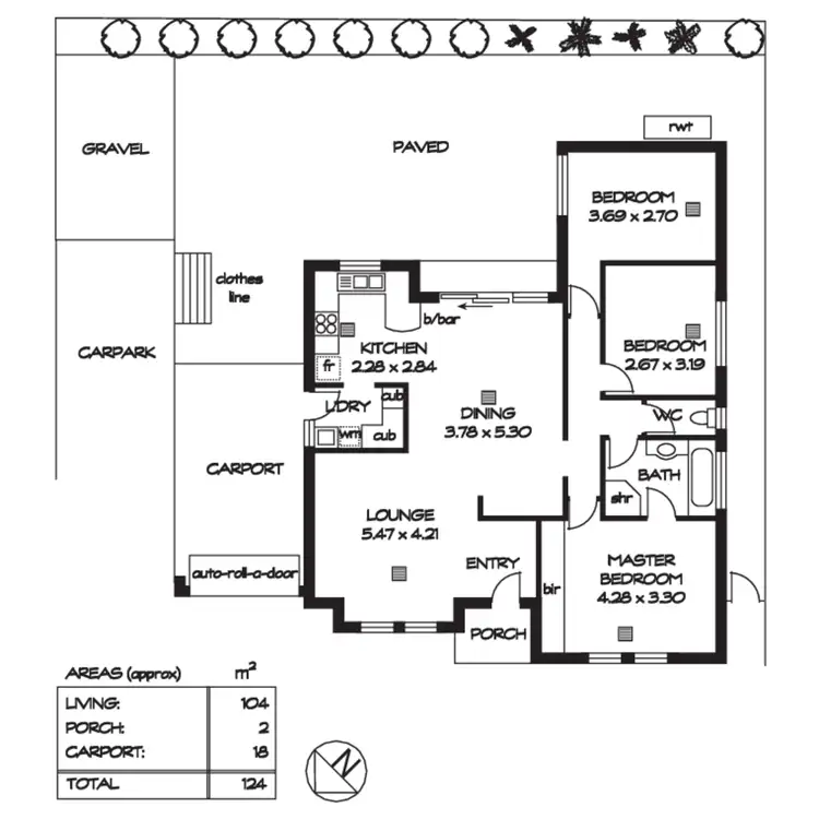 Floorplan of Homely house listing, 2A Miell Street, West Croydon SA 5008