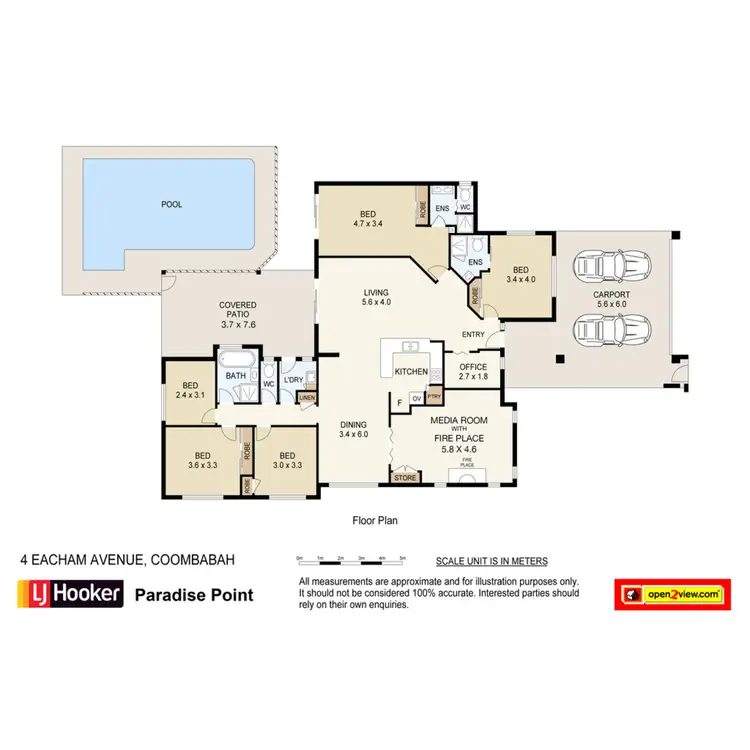 Floorplan of Homely house listing, 4 Eacham Avenue, Coombabah QLD 4216