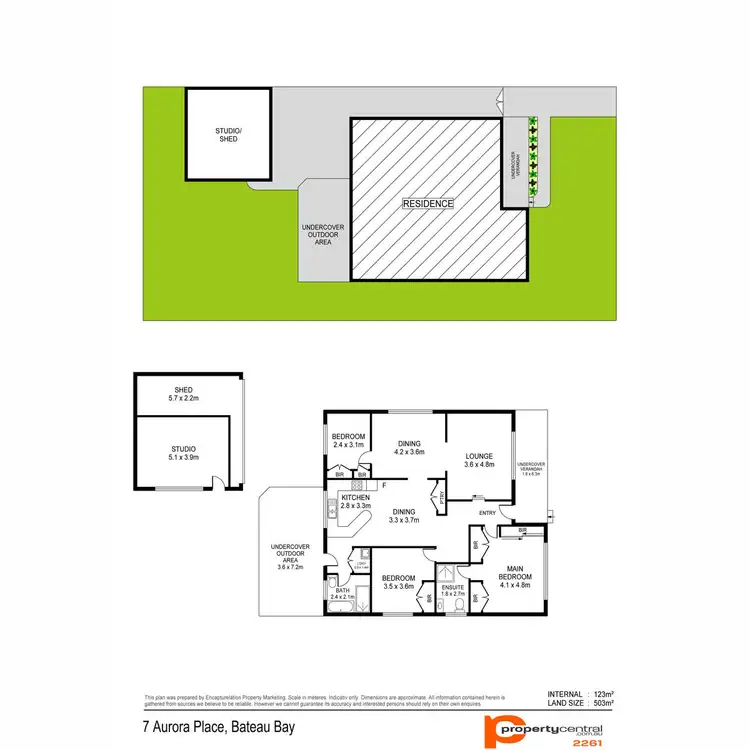 Floorplan of Homely house listing, 7 Aurora Place, Bateau Bay NSW 2261