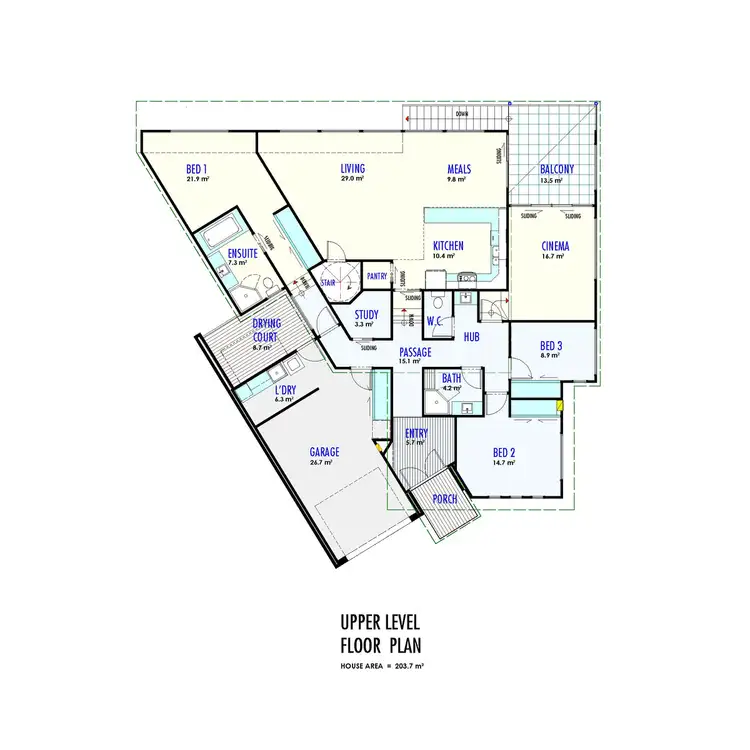 Floorplan of Homely house listing, 4 Gisellevista Court, Ulverstone TAS 7315