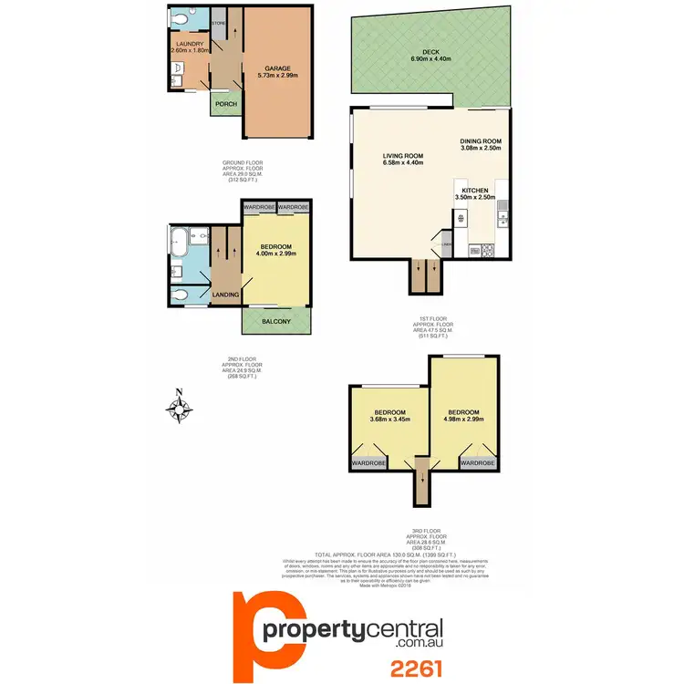 Floorplan of Homely townhouse listing, 4/41 Eastern Road, Tumbi Umbi NSW 2261