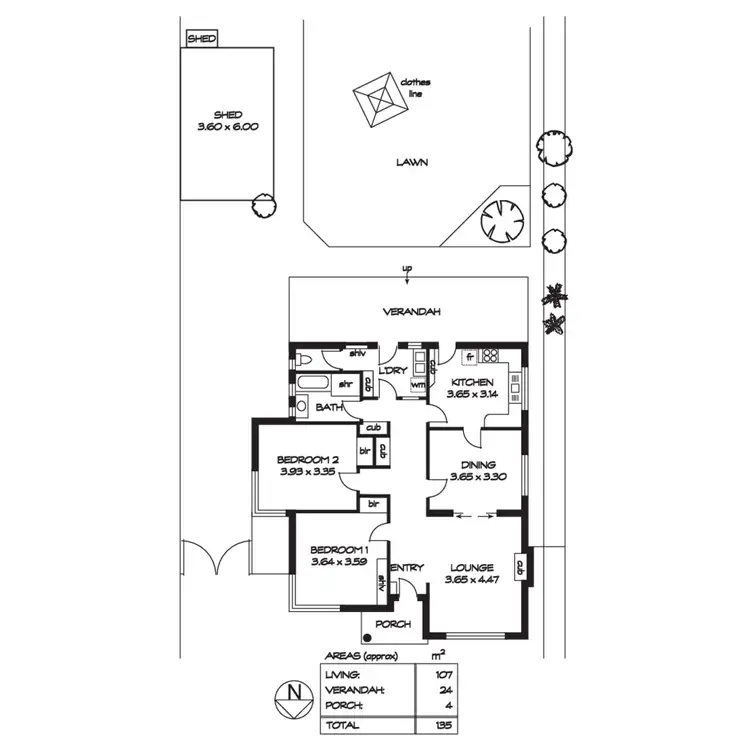 Floorplan of Homely house listing, 18 Dartmouth Street, West Croydon SA 5008