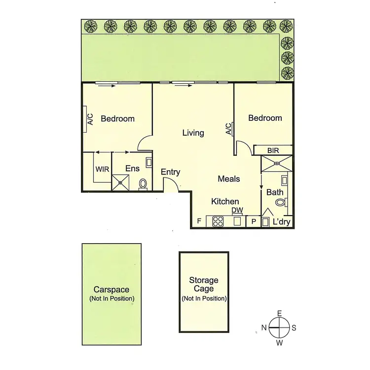 Floorplan of Homely apartment listing, 6/378 Dandenong Road, Caulfield North VIC 3161