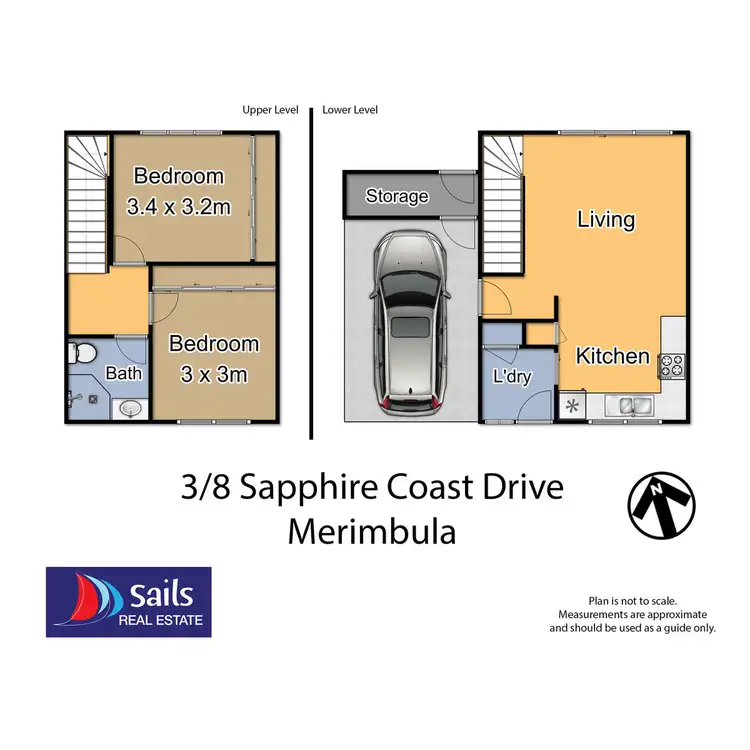Floorplan of Homely apartment listing, 3/8 Sapphire Coast Drive, Merimbula NSW 2548