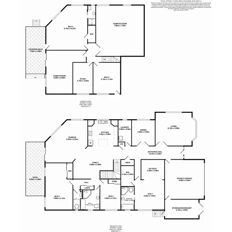 Floorplan of Homely house listing, 93 Cross Street, Warrimoo NSW 2774