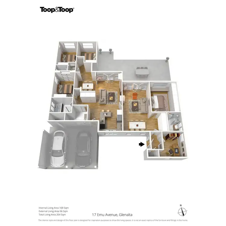 Floorplan of Homely house listing, 17 Emu Avenue, Glenalta SA 5052