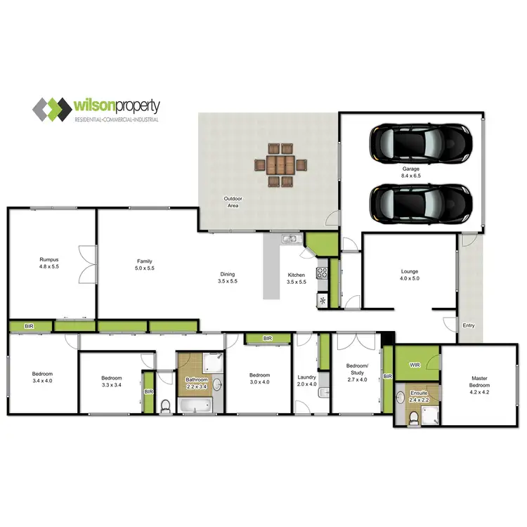 Floorplan of Homely house listing, 9 Fairway Drive, Traralgon VIC 3844