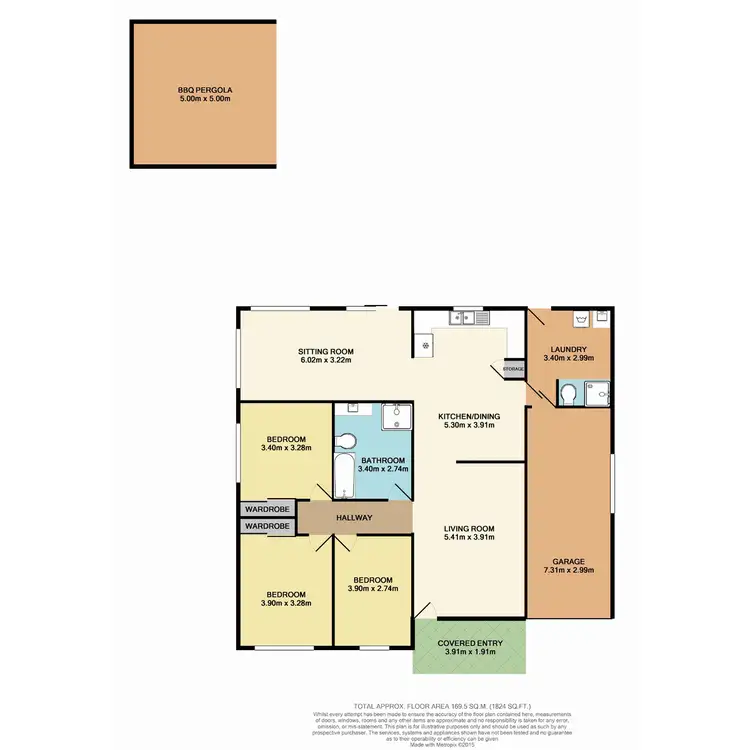 Floorplan of Homely house listing, 23 St James Avenue, Berkeley Vale NSW 2261