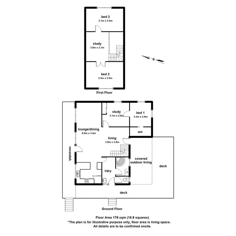 Floorplan of Homely house listing, 22-24 Hazel Street, Cockatoo VIC 3781