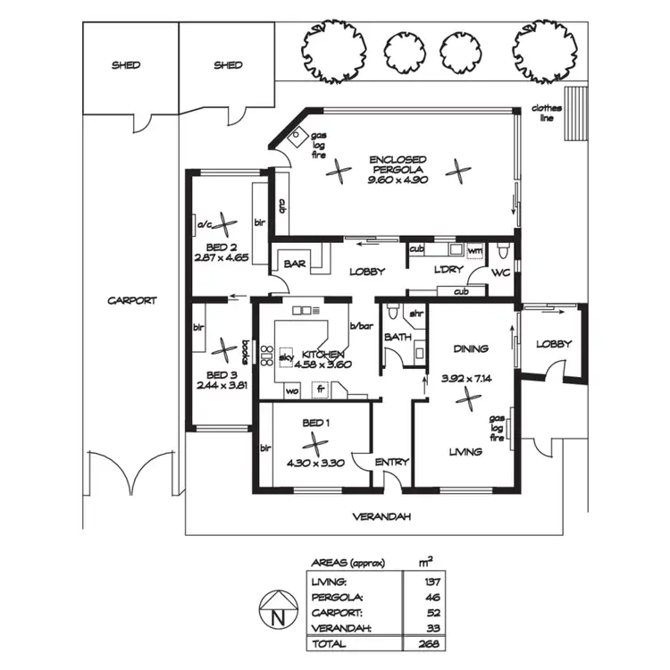 Floorplan of Homely house listing, 30 Beach Street, Grange SA 5022