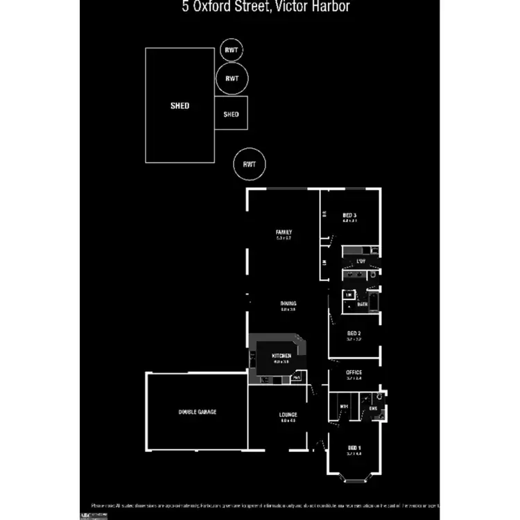Floorplan of Homely house listing, 5 Oxford Avenue, Victor Harbor SA 5211