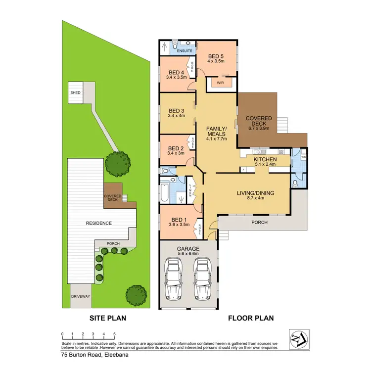 Floorplan of Homely house listing, 75 Burton Road, Eleebana NSW 2282