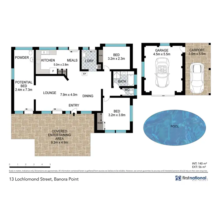 Floorplan of Homely house listing, 13 Lochlomond Drive, Banora Point NSW 2486