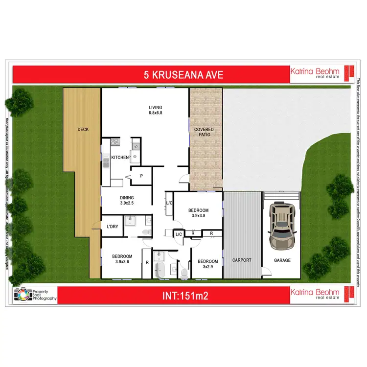 Floorplan of Homely house listing, 5 Kruseana Avenue, Goonellabah NSW 2480