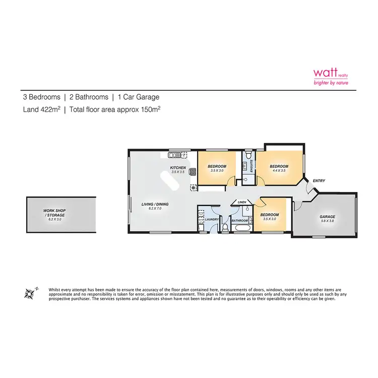 Floorplan of Homely house listing, 21A Alexander Street, Zillmere QLD 4034
