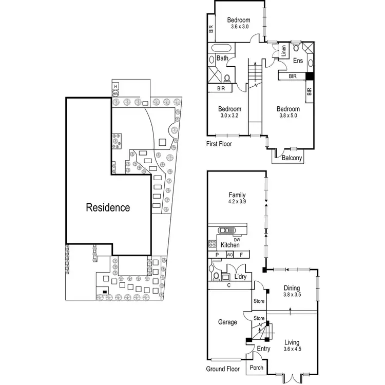 Floorplan of Homely house listing, 9 The Cove, Port Melbourne VIC 3207