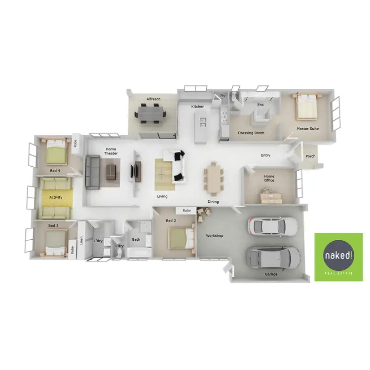 Floorplan of Homely house listing, 43 Baystone Road, Baldivis WA 6171