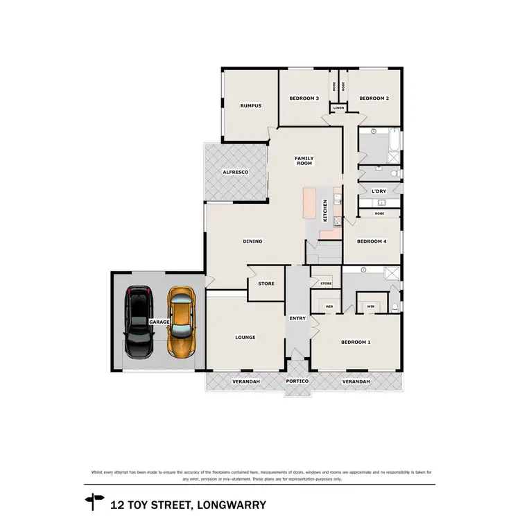 Floorplan of Homely house listing, 12 Toy Street, Longwarry VIC 3816