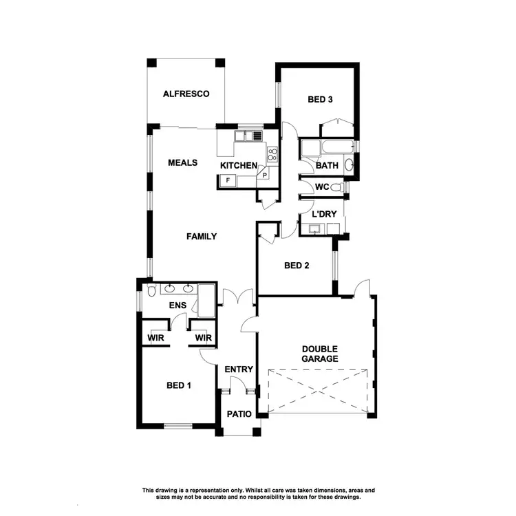 Floorplan of Homely house listing, 103 Canna Drive, Canning Vale WA 6155