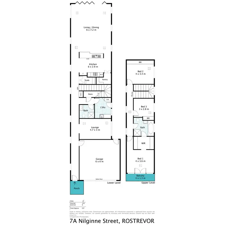 Floorplan of Homely house listing, 7a Nilginee Street, Rostrevor SA 5073