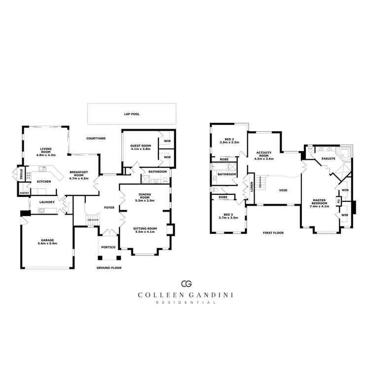 Floorplan of Homely house listing, 5 Maclennan Road, Applecross WA 6153