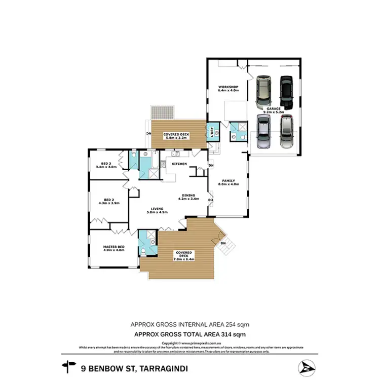 Floorplan of Homely house listing, 9 Benbow Street, Tarragindi QLD 4121