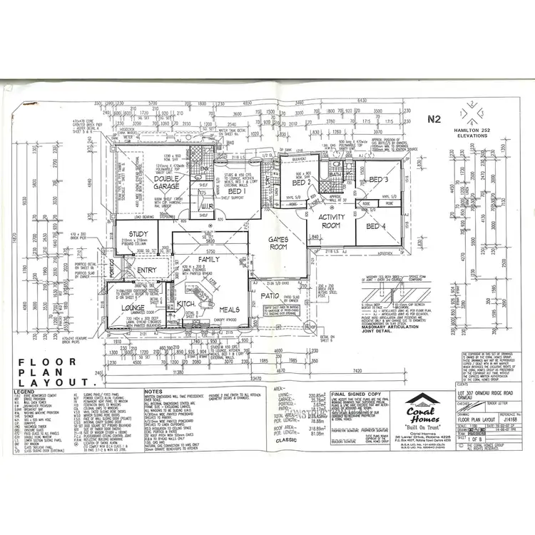 Floorplan of Homely house listing, 95 Ormeau Ridge Road, Ormeau Hills QLD 4208